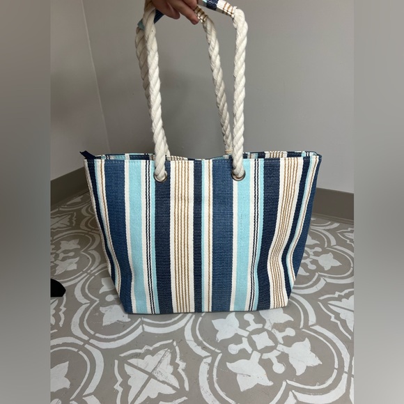 NWT Sun N’ Sand | 2pc Tote And Pouch Set - Picture 10 of 10